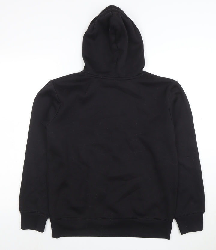 Jordan Boys Black Pullover Hoodie XL 13-15 Years Graphic Print Logo