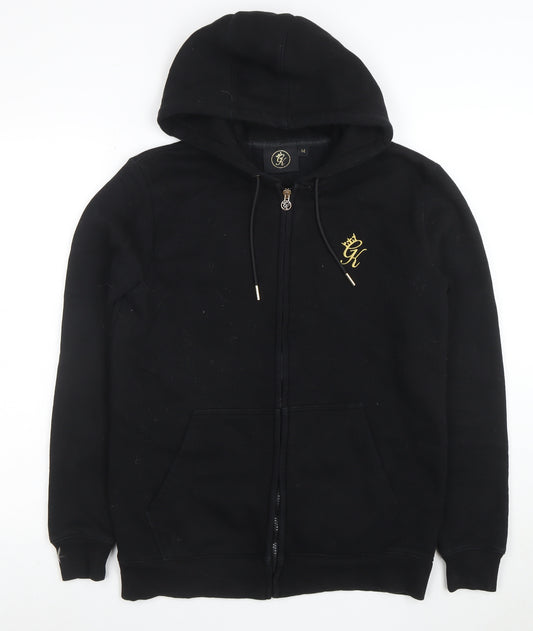 Gym King Men's Black Full Zip Hoodie Size M Regular Fit