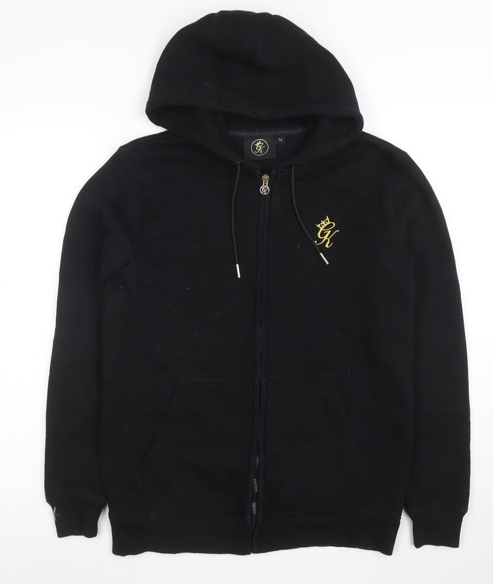 Gym King Men's Black Full Zip Hoodie Size M Regular Fit