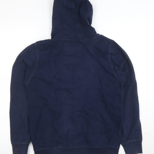 TVOE Men’s Blue Full Zip Hoodie S Brooklyn Athletics 1968 Graphic
