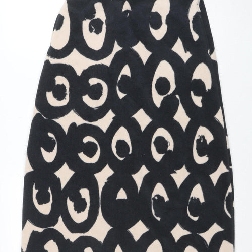 Uniqlo x Marimekko Women’s Black Beige Fleece A-Line Skirt M