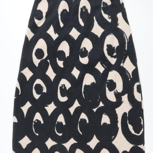 Uniqlo x Marimekko Women’s Black Beige Fleece A-Line Skirt M