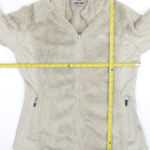 Trespass Women’s Beige 2XL Fleece Softshell Full Zip Jacket