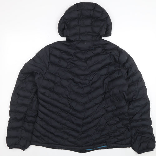 Mountain Warehouse Women's Black Size 14 Hooded Puffer Jacket