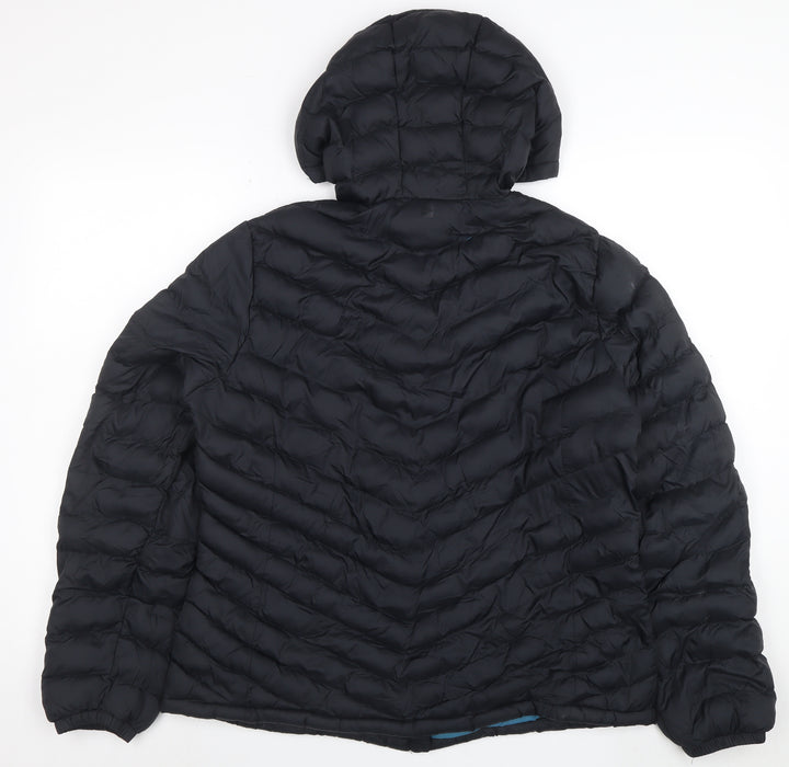 Mountain Warehouse Women's Black Size 14 Hooded Puffer Jacket