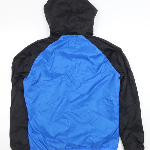 Puma Men’s Blue Windbreaker Jacket M Port Vale FC Lightweight Hooded