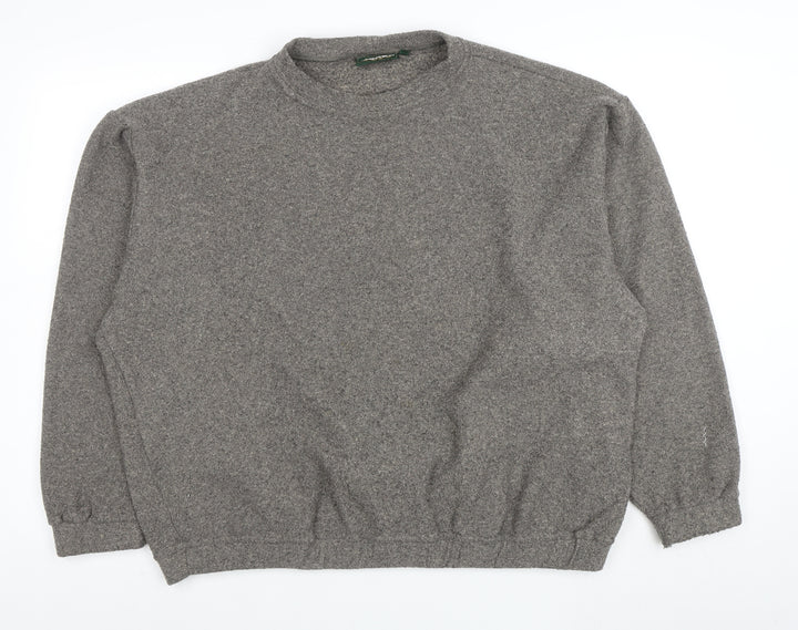Rohan Womens Grey Fleece Pullover Sweatshirt XL Warm Casual