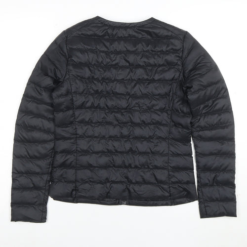 Uniqlo Women Black Lightweight Down Puffer Jacket Size S