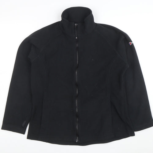 Berghaus Women's Black Fleece Full Zip Outdoor Jacket Size L