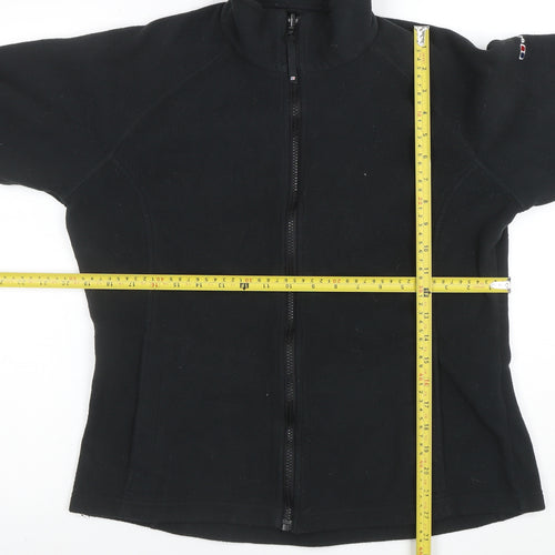 Berghaus Women's Black Fleece Full Zip Outdoor Jacket Size L