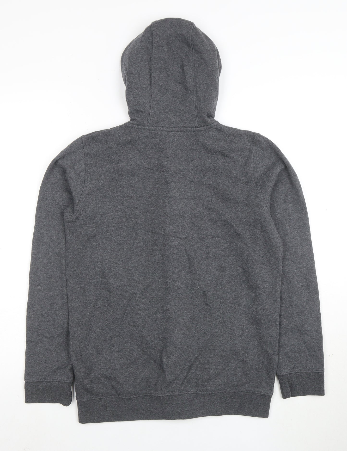 Russell Athletic Boys Grey Full Zip Hoodie Size 12-13 Years Cotton Blend