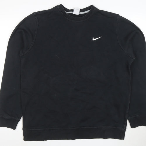 Nike Men’s Black XL Pullover Sweatshirt Crew Neck Fleece