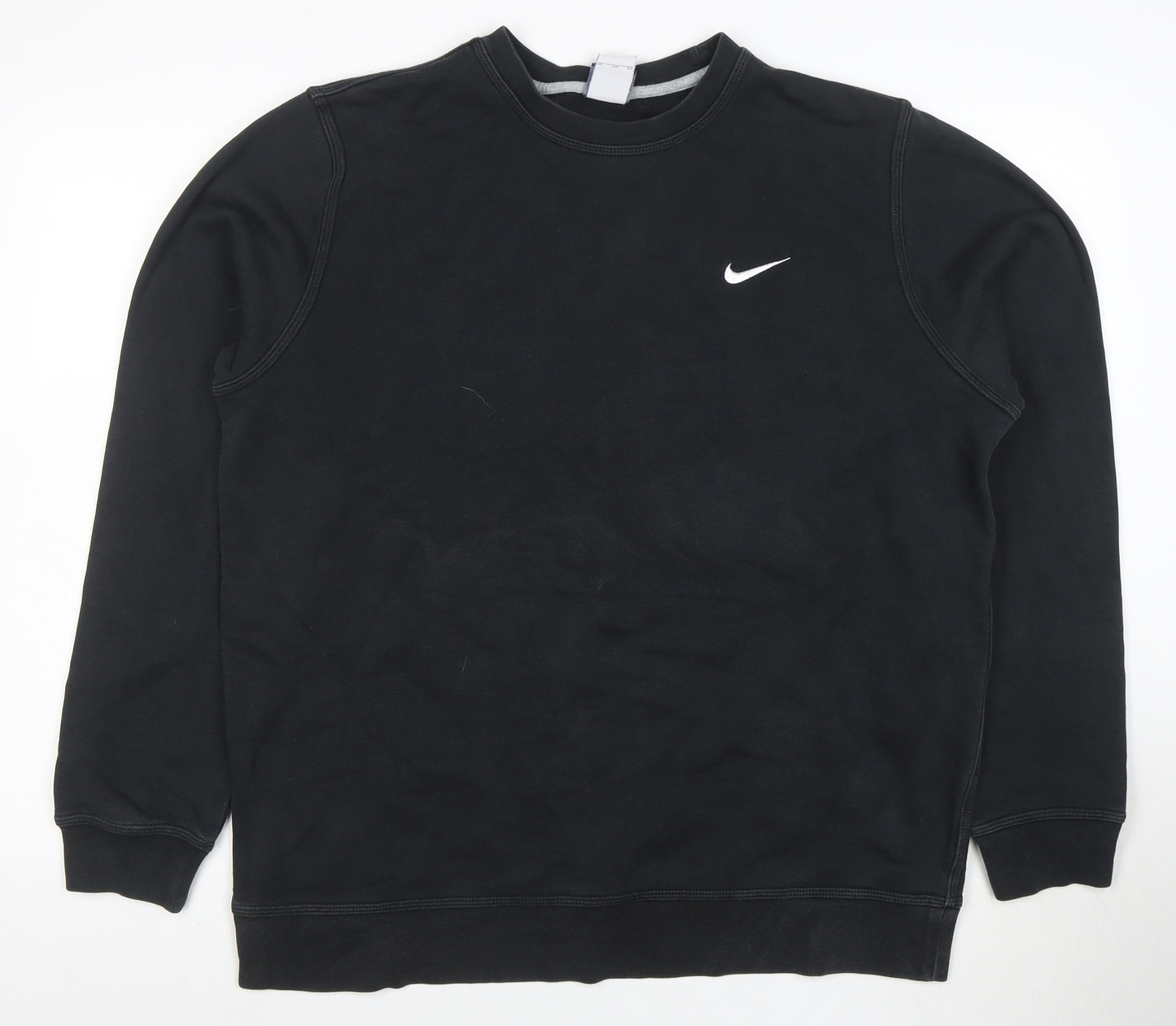 Nike Men’s Black XL Pullover Sweatshirt Crew Neck Fleece
