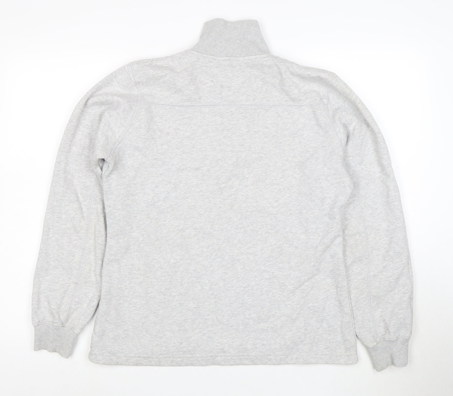 Sport-Tek Womens Grey 1/4 Zip Pullover Sweatshirt Size S