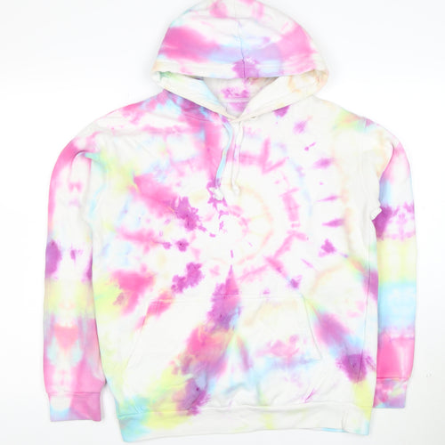 Stars & Stripes Women’s Multicoloured Tie-Dye Pullover Hoodie M