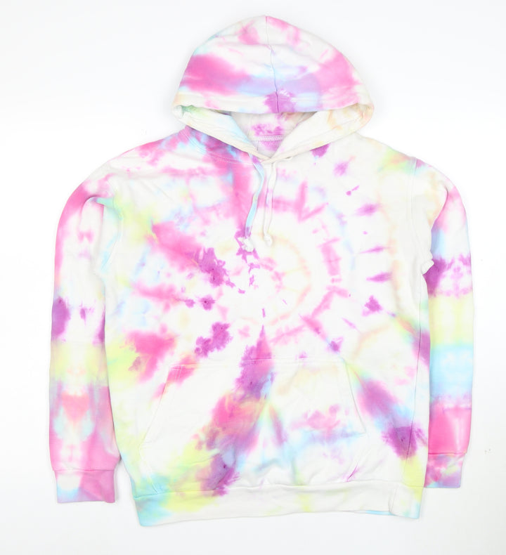 Stars & Stripes Women’s Multicoloured Tie-Dye Pullover Hoodie M