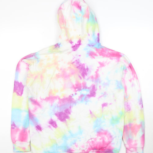 Stars & Stripes Women’s Multicoloured Tie-Dye Pullover Hoodie M