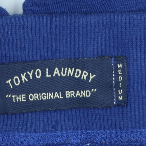 Tokyo Laundry Men's Blue Sweat Shorts Medium Casual Jersey