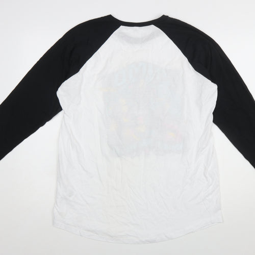 Continental Men’s Multicoloured Band Graphic Raglan T-Shirt XL