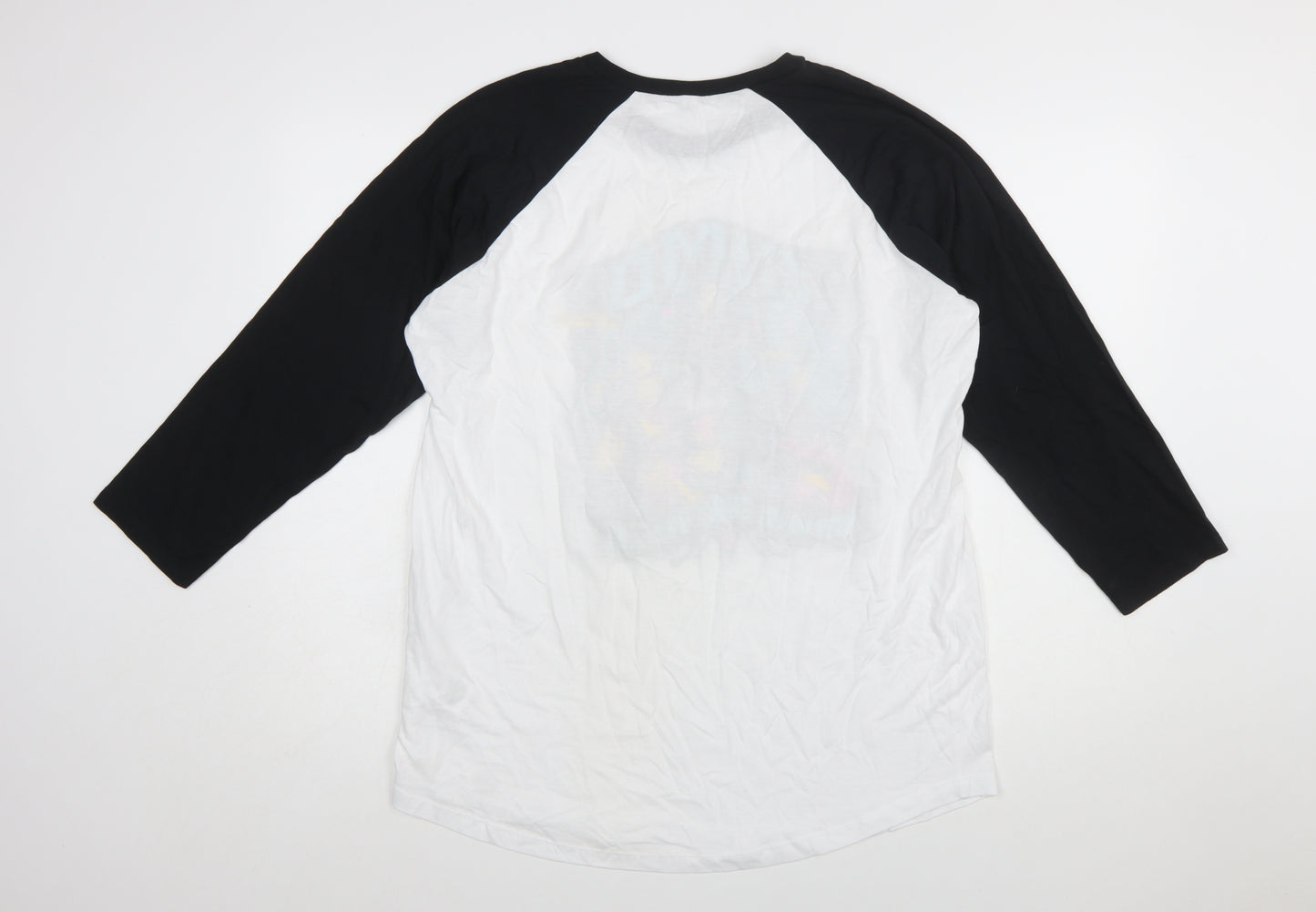 Continental Men’s Multicoloured Band Graphic Raglan T-Shirt XL