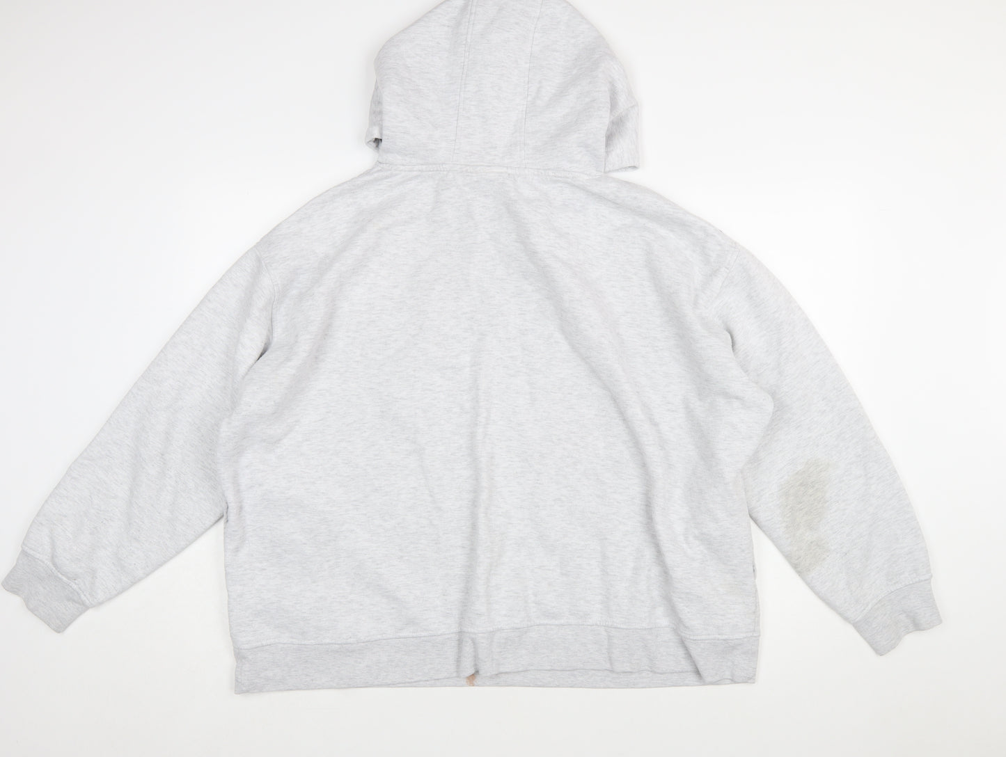 Disney Women Grey Mickey Mouse Hooded Sweatshirt 2XL
