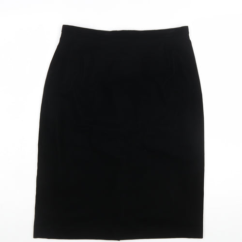Marks and Spencer Women’s Black Size 14 Pencil Skirt Lined Stretch