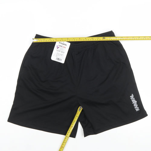 Karakal Men’s Black Athletic Club Shorts M Quick Dry Sportswear