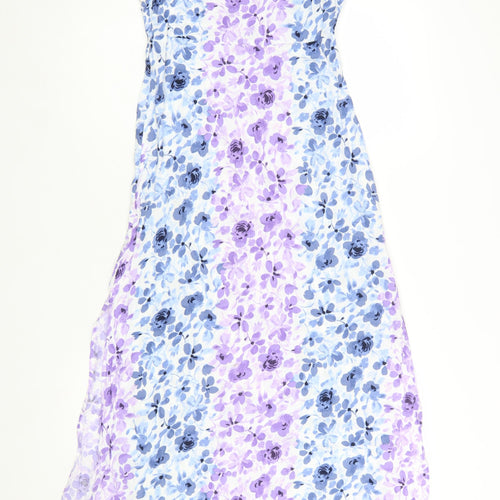 Apricot Women’s Multicoloured Floral Maxi Dress UK 8 Sleeveless