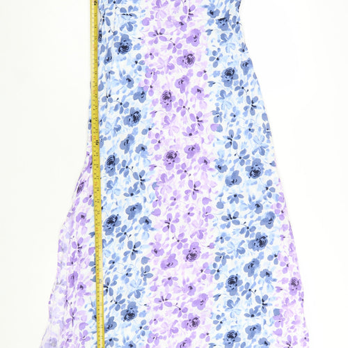 Apricot Women’s Multicoloured Floral Maxi Dress UK 8 Sleeveless