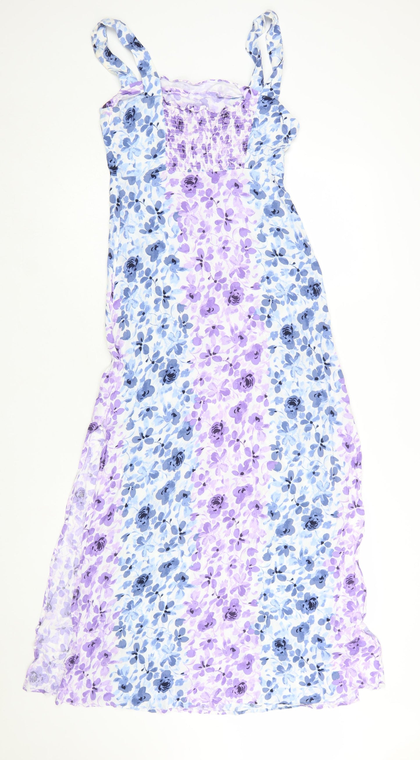 Apricot Women’s Multicoloured Floral Maxi Dress UK 8 Sleeveless