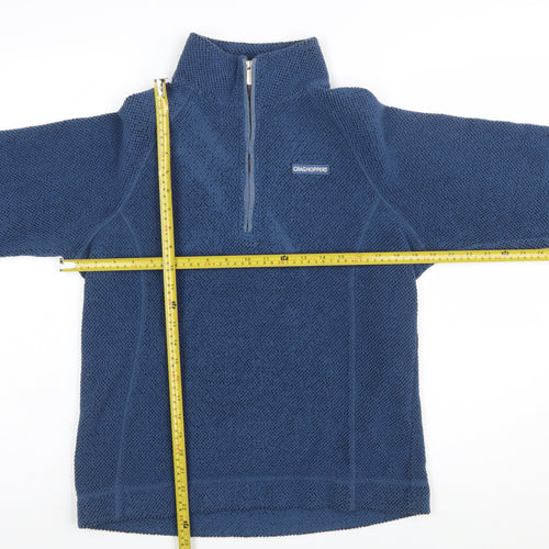 Craghoppers Men's Blue Fleece 1/2 Zip Pullover Sweatshirt M