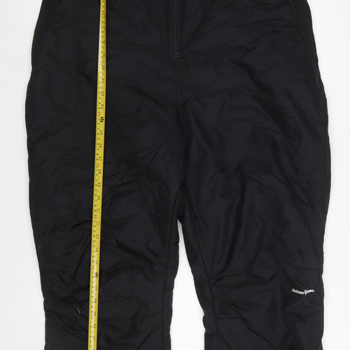 Outdoor Gear Women's Black 2XL Snow Pants Waterproof Insulated Winter Trousers