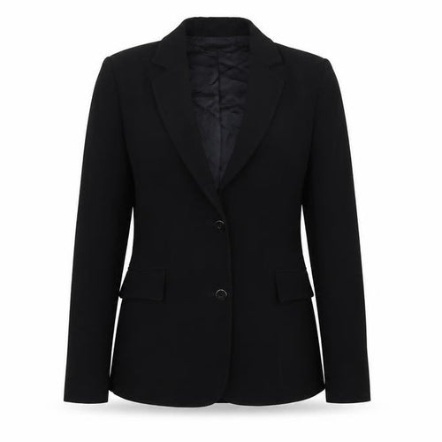 Zara Woman Black Slim Fit Single-Breasted Blazer UK 10