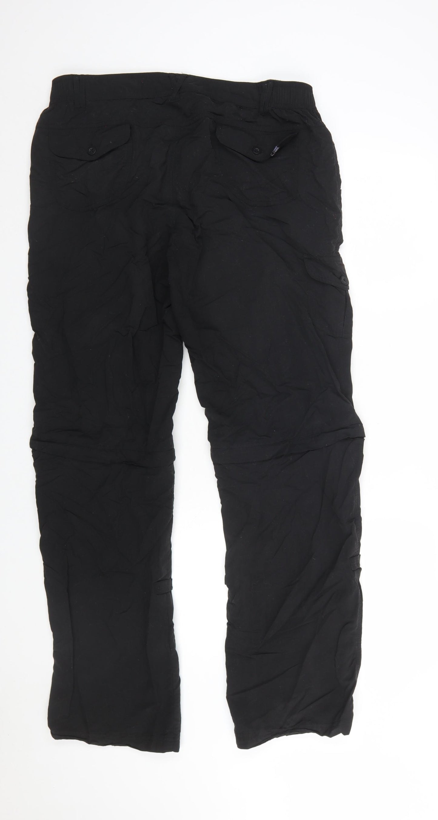 Karrimor Womens Black Size 16 Cargo Travel Trousers