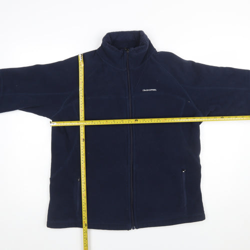 Craghoppers Women's Blue Fleece Full Zip Jacket Size 16