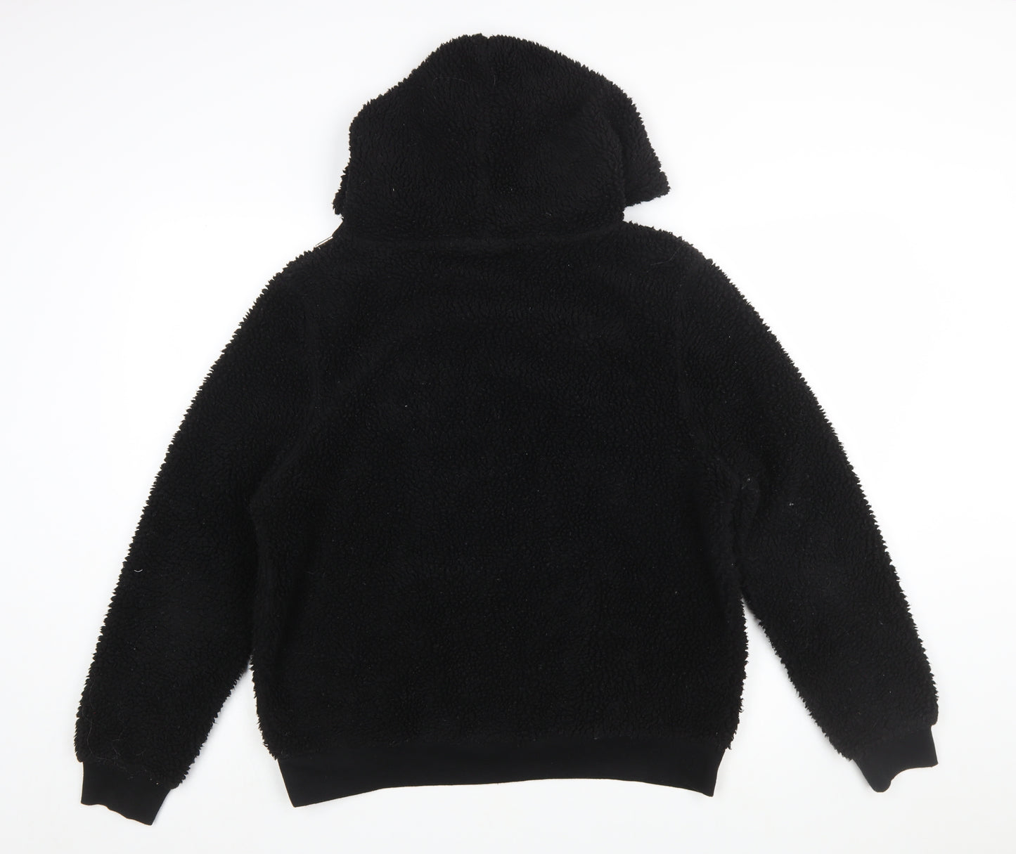 Primark Womens Black Friends Hoodie Size 12/14 Fleece Pullover