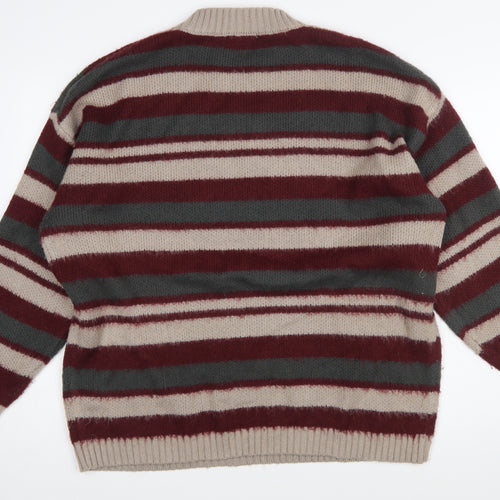 Gloria Jeans Women’s Striped Crew Neck Pullover Jumper S Multicoloured Knit