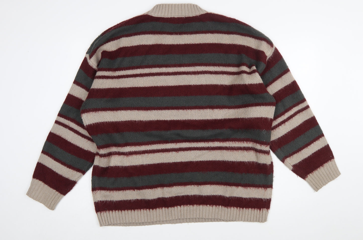 Gloria Jeans Women’s Striped Crew Neck Pullover Jumper S Multicoloured Knit