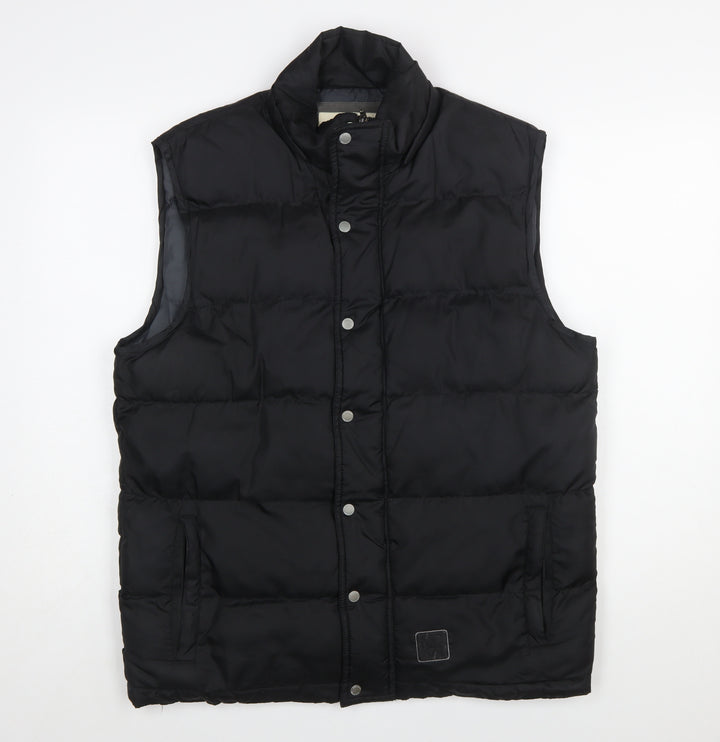 Mckenzie Men’s Black Padded Bodywarmer Waistcoat Medium