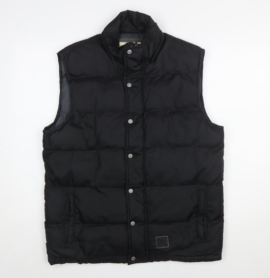 Mckenzie Men’s Black Padded Bodywarmer Waistcoat Medium