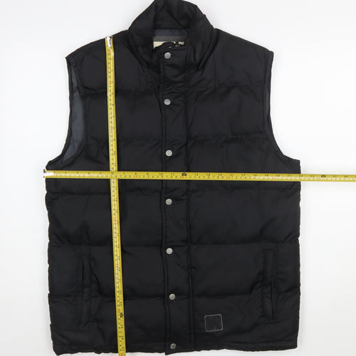 Mckenzie Men’s Black Padded Bodywarmer Waistcoat Medium