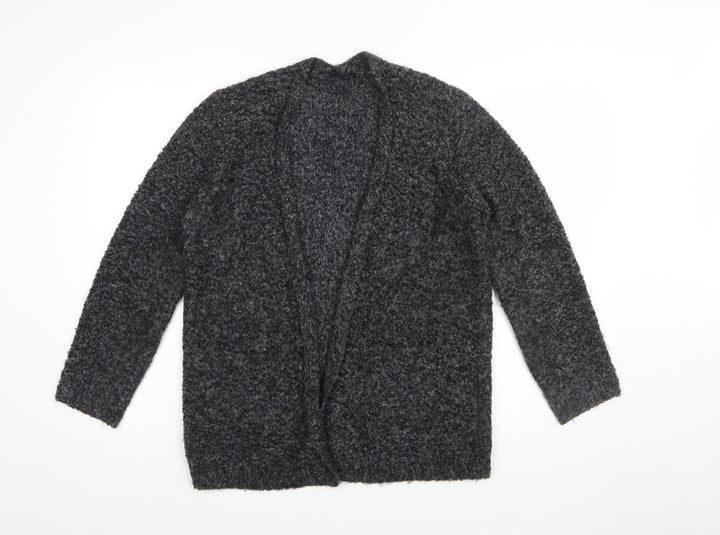 Marks and Spencer Women’s Grey Knit Open Front Cardigan M