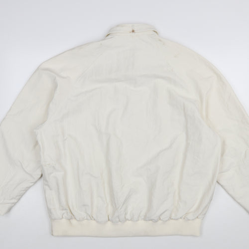 Marks and Spencer Women Ivory Cotton Button Jacket Size 12