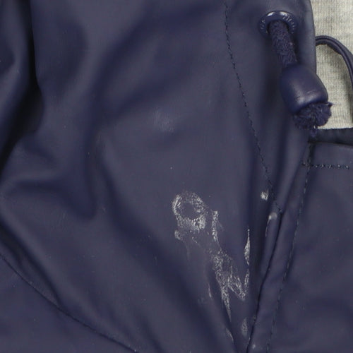 Firetrap Women's Blue Waterproof Hooded Rain Coat Jacket UK 8