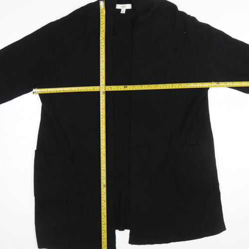 Marks and Spencer Women's Black Size 18 Open Front Cardigan