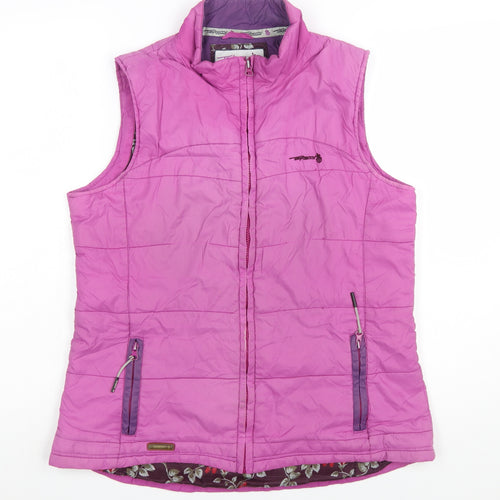 Tayberry Womens Pink Lightweight Bodywarmer Gilet M