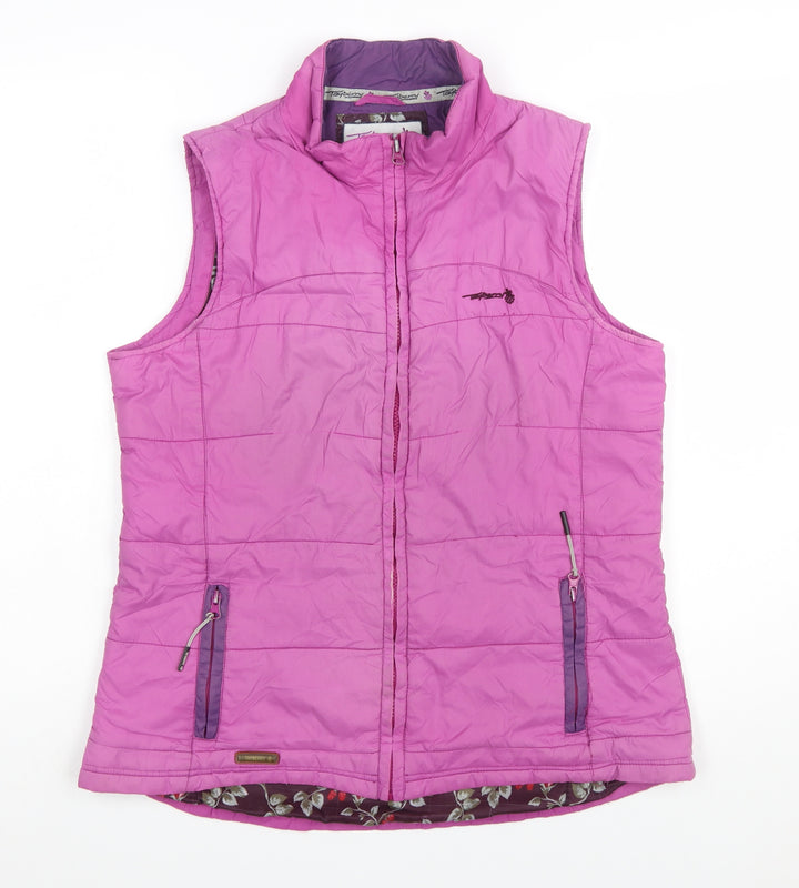 Tayberry Womens Pink Lightweight Bodywarmer Gilet M