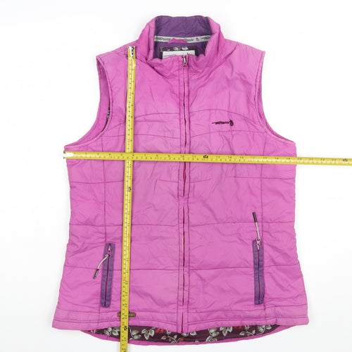 Tayberry Womens Pink Lightweight Bodywarmer Gilet M
