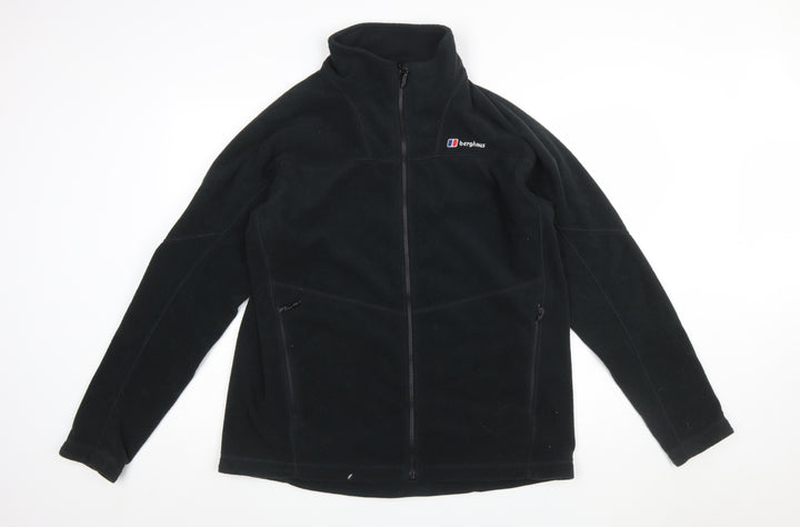 Berghaus Men's Black XL Fleece Full Zip Outdoor Jacket