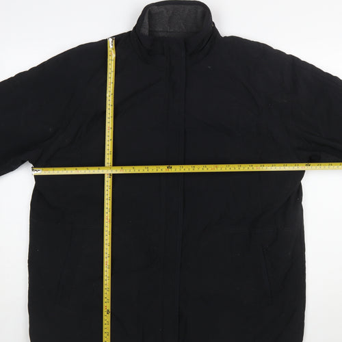 Marks and Spencer Women's Black Size 16 Parka Jacket